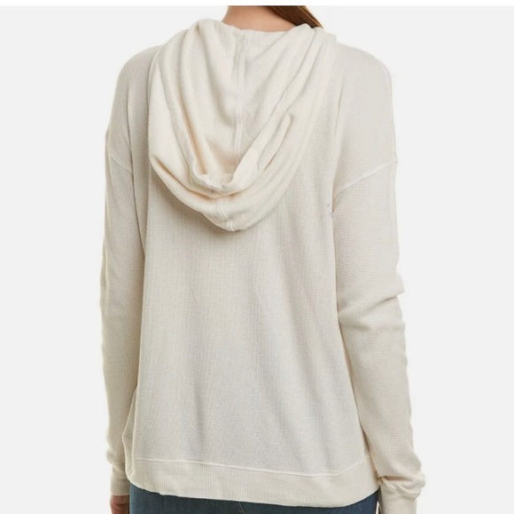 Velvet by Graham & Spence waffle knit hoodie - Picture 2 of 7